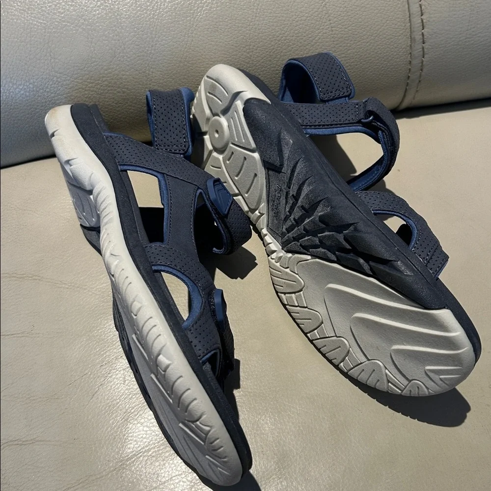 Dr. Scholl's Sandals hiking women’s Adelyn blue size 9.5 M sport beach shoes - Picture 3 of 9